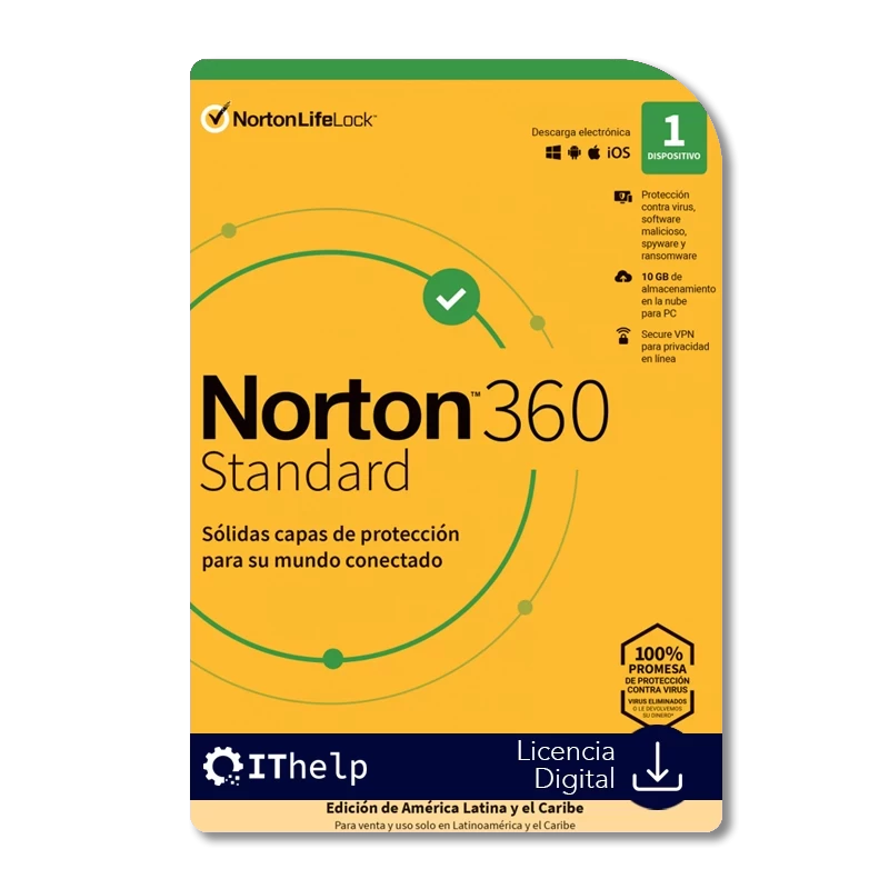 Norton 360 Standard - Protección completa