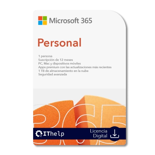 Microsoft 365 Personal - Licencia de Suscripción Anual