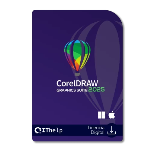 CorelDRAW Graphics Suite 2025 - Licencia Perpetua Digital